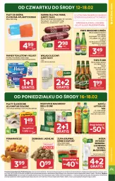 Gazetka promocyjna Stokrotka - Market - Gazetka - ważna od 18.02 do 18.02.2026 - strona 3 - produkty: Piwa, Piwo, Makaron, Warzywa, Sos, Sok, Mus, Gra, Papier, Zupa, Ice tea, Ziemniaki, Pomarańcze, Papier toaletowy, Velvet, Optima, Lipton, Radler, Krupnik, Owoce, Woda, Napój, Olej, Mięso, Wkład olejowy