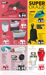 Gazetka promocyjna Kaufland - OFERTA TYGODNIA - Gazetka - ważna od 07.07 do 07.07.2021 - strona 39 - produkty: Top, Gra, Rama, Wieszak, Kosz, Pojemnik, Golarka, Tefal, Wózek, Znicz, Suszarka, Szczoteczka, Wózek na zakupy, Fa