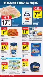 Gazetka promocyjna Intermarche - Gazetka Intermarche - Gazetka - ważna od 14.01 do 14.01.2026 - strona 22 - produkty: Frosta, Sos, Suempol, Stek, Paluszki rybne, Salsa, Burger, Szprot, Szprot w sosie, Tuńczyk, Mintaj, Olej, Lisner