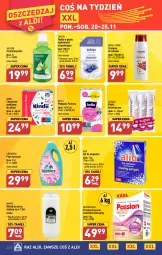 Gazetka promocyjna Aldi - Pełna oferta - Gazetka - ważna od 25.11 do 25.11.2023 - strona 22 - produkty: Płyn do prania, Mydło w płynie, Sól, Bell, Proszek do prania, Perfecta, Cleanic, Chusteczki, Płatki kosmetyczne, Szampon, Podpaski, Znicz, Dzieci, Bella, Mydło, Zmywarki, Olej, Luksja, Kindii