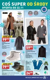 Gazetka promocyjna Aldi - Pełna oferta - Gazetka - ważna od 25.11 do 25.11.2023 - strona 29 - produkty: Por, Bluza polarowa, Płaszcz, Rękawice, Botki, Bluza, Fa