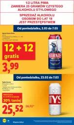 Gazetka promocyjna Lidl - Oferta ważna od 2.03 do 4.03 - Gazetka - ważna od 04.03 do 04.03.2026 - strona 20 - produkty: Gra, Tyskie, Harnaś
