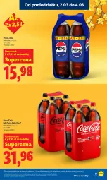 Gazetka promocyjna Lidl - Oferta ważna od 2.03 do 4.03 - Gazetka - ważna od 04.03 do 04.03.2026 - strona 21 - produkty: Coca-Cola, Pepsi