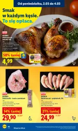 Gazetka promocyjna Lidl - Oferta ważna od 2.03 do 4.03 - Gazetka - ważna od 04.03 do 04.03.2026 - strona 40 - produkty: Kurczak, Królik, Tusz