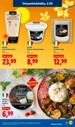 Gazetka promocyjna Lidl - Oferta ważna od 2.03 do 4.03 - Gazetka - ważna od 04.03 do 04.03.2026 - strona 49 - produkty: Ser, Burrata, LEGO, Pecorino
