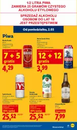 Gazetka promocyjna Lidl - Oferta ważna od 2.03 do 4.03 - Gazetka - ważna od 04.03 do 04.03.2026 - strona 61 - produkty: Piwa, Gra, Tyskie, Warka, Harnaś