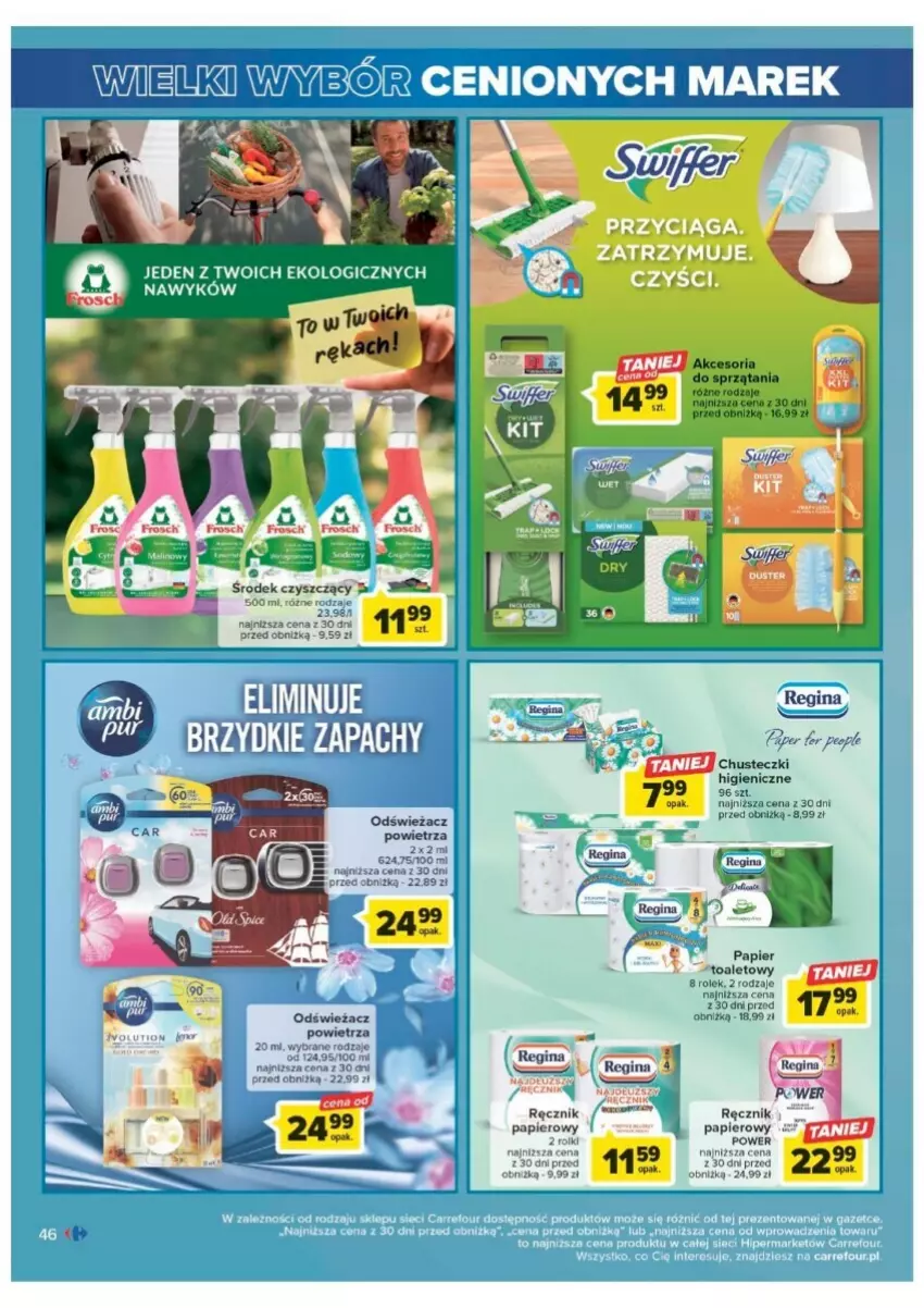 Gazetka promocyjna Carrefour - ważna 01.08 do 12.08.2023 - strona 41 - produkty: Chusteczki, Fa, Gin, Papier, Ręcznik, Rolki