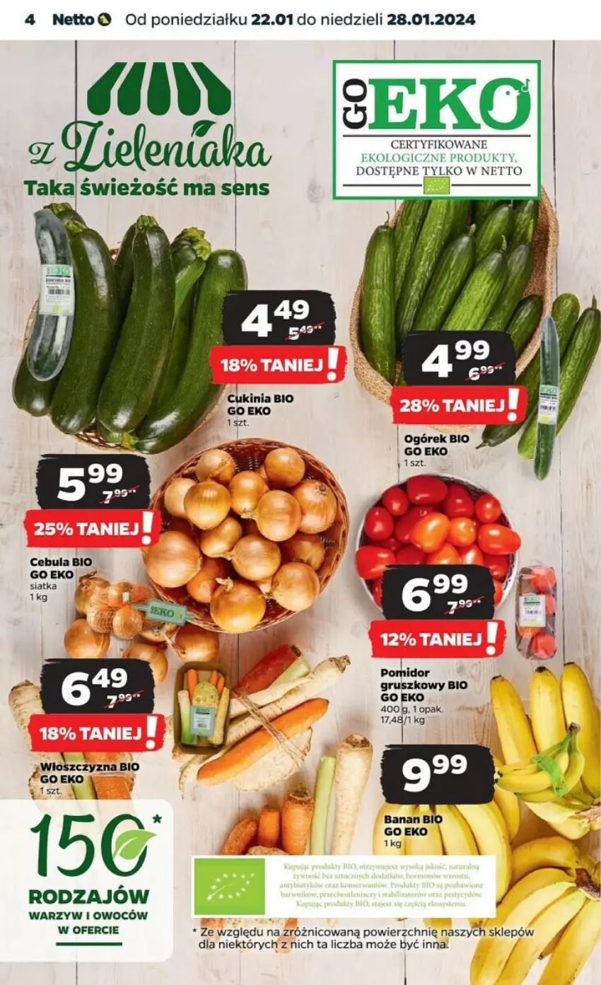 Gazetka promocyjna Netto - ważna 22.01 do 28.01.2024 - strona 20 - produkty: Cebula, Siatka