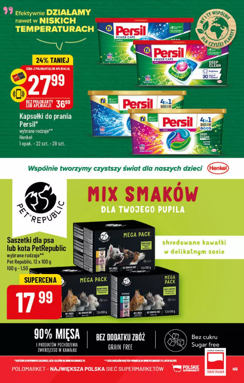 Gazetka promocyjna PoloMarket - Gazetka pomocyjna - ważna 26.10 do 31.10.2022 - strona 69 - produkty: Gra, Kapsułki do prania, Kawa, Sos