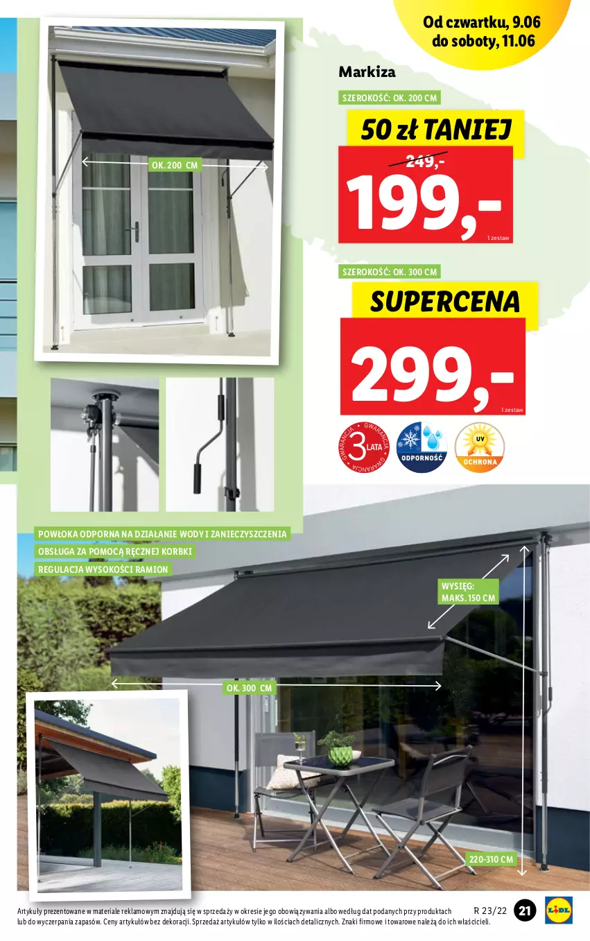 Gazetka promocyjna Lidl - GAZETKA - ważna 06.06 do 11.06.2022 - strona 21 - produkty: Markiza, Por, Sok