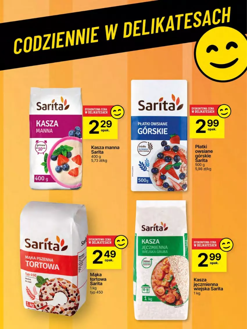 Gazetka promocyjna Delikatesy Centrum - Franczyza DC28 Czwartek - ważna 10.07 do 16.07.2025 - strona 53 - produkty: Kasza, Kasza jęczmienna, Sarita