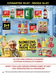 Gazetka promocyjna Delikatesy Centrum - Franczyza DC28 Czwartek - Gazetka - ważna od 16.07 do 16.07.2025 - strona 36 - produkty: Piwa, Piwo, Piec, Rum, Por, Koc, Gra, Dron, Okocim