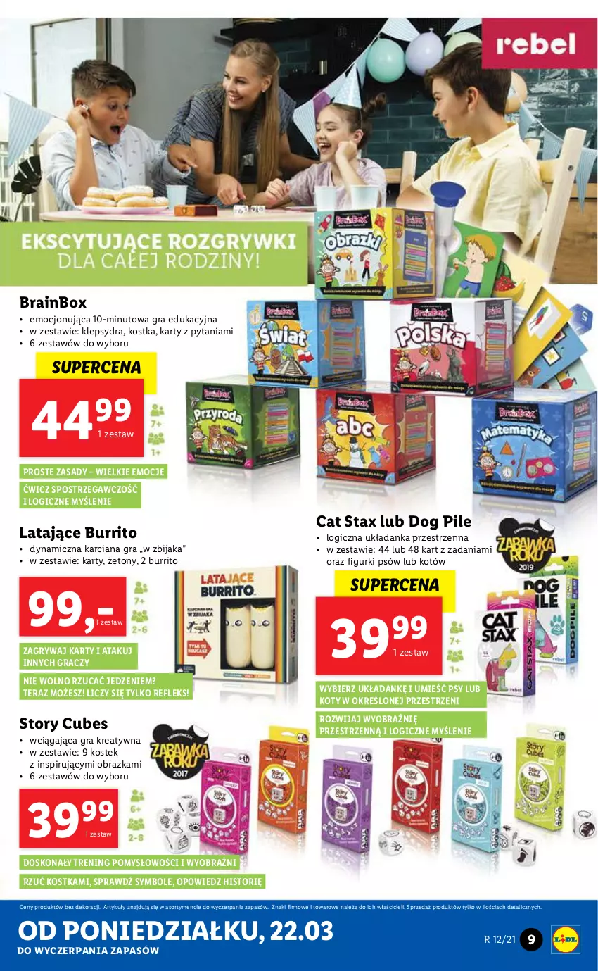 Gazetka promocyjna Lidl - GAZETKA - ważna 22.03 do 28.03.2021 - strona 9 - produkty: Gra, Gry, Obraz, Stek, Tera, Układanka