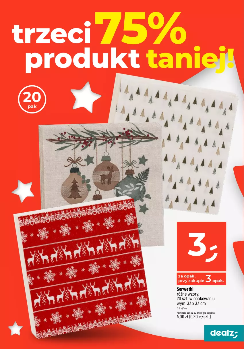 Gazetka promocyjna Dealz - MAKE A DEALZ - ważna 30.11 do 06.12.2023 - strona 7 - produkty: Alcon, Ciastka, Fa, Ser, Serwetki