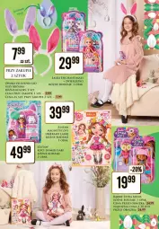 Gazetka promocyjna Dino - Katalog Wielkanoc 2024 - Gazetka - ważna od 24.03 do 24.03.2024 - strona 3 - produkty: Koc, Enchantimals, Królik, Barbie, Lalka