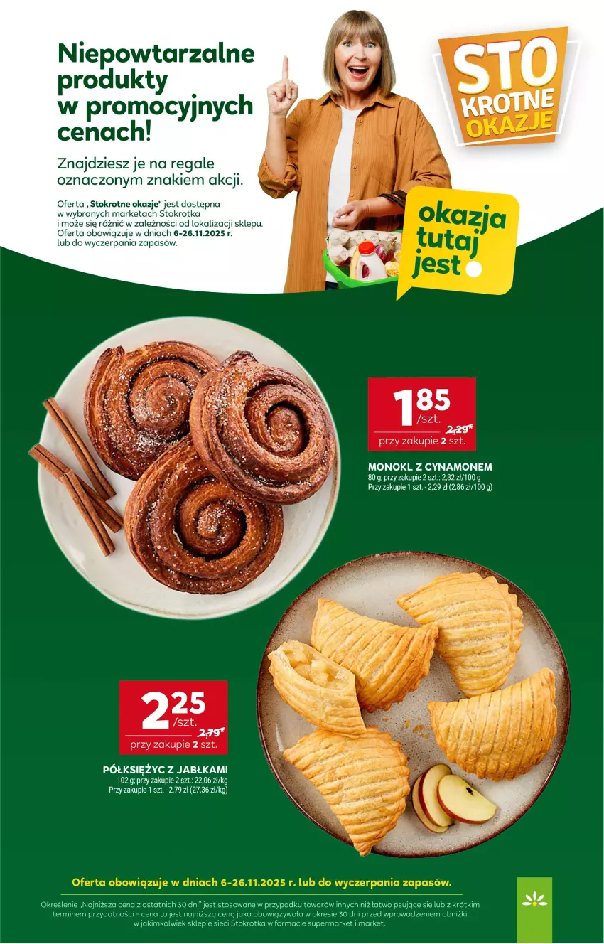 Gazetka promocyjna Stokrotka - Market - ważna 20.11 do 26.11.2025 - strona 19 - produkty: Jabłka