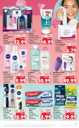 Gazetka promocyjna Kaufland - OFERTA TYGODNIA - Gazetka - ważna od 26.05 do 26.05.2021 - strona 39 - produkty: Makijaż, Gra, Rama, Dezodorant, Płyn micelarny, Pasta do zębów, Szczoteczka soniczna, Cleanic, Chusteczki, Peeling, Gillette, Garnier, Lirene, Colgate, Nivea, Szczoteczka, Dermofuture, LG, Fa