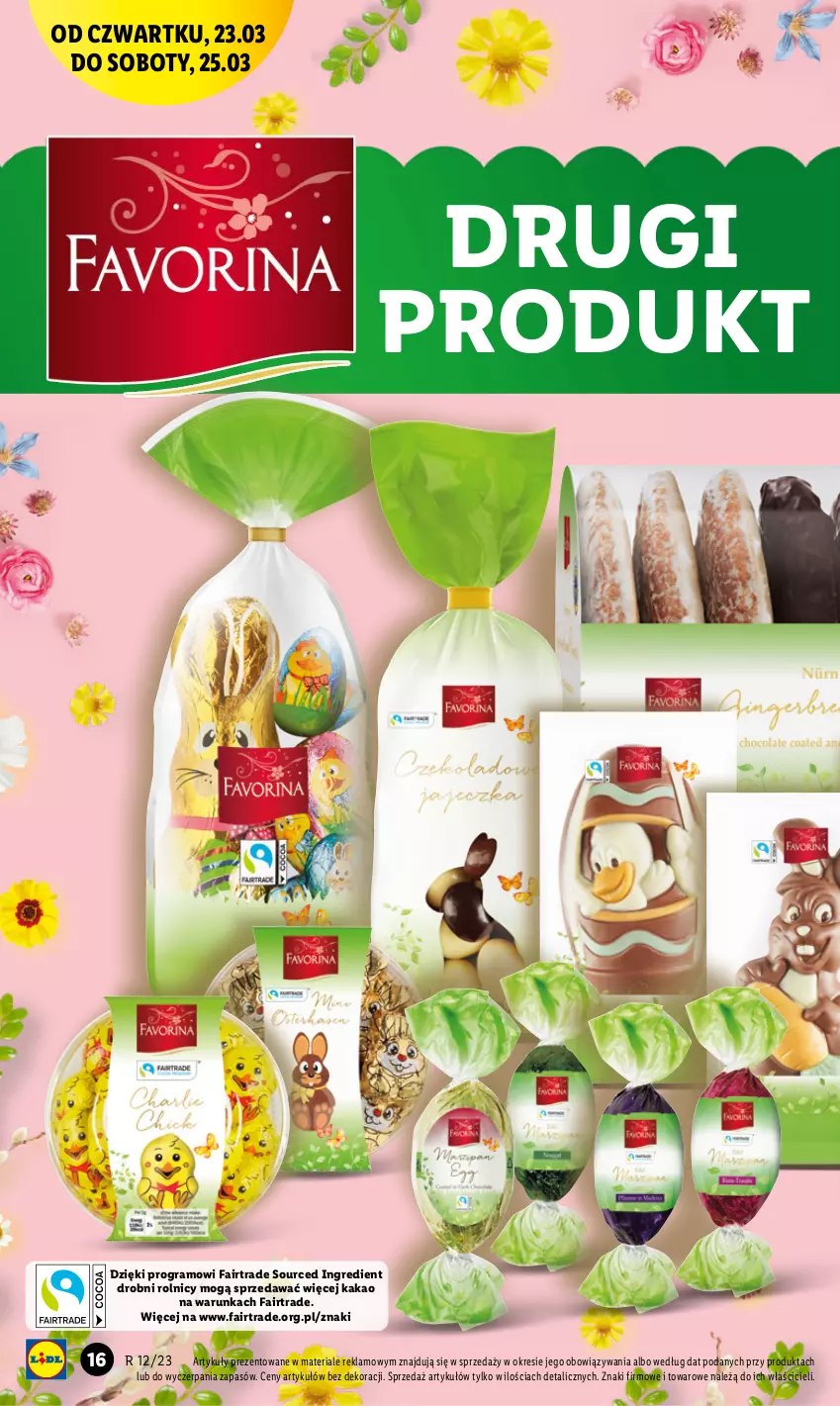 Gazetka promocyjna Lidl - GAZETKA - ważna 23.03 do 25.03.2023 - strona 18 - produkty: Fa, Gra, Kakao