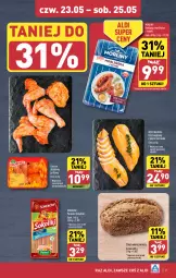 Gazetka promocyjna Aldi - Pełna oferta - Gazetka - ważna od 25.05 do 25.05.2024 - strona 21 - produkty: Kurczak, Parówki sokoliki, Sok, Sokołów, Parówki, Chleb wieloziarnisty, Morliny, Chleb, Grill, Kiełbasa