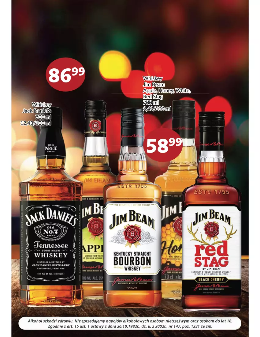 Gazetka promocyjna Prim Market - Gazetka - ważna 01.12 do 31.12.2021 - strona 7 - produkty: Bourbon, Jim Beam, Whiskey