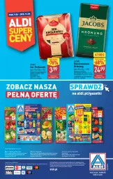 Gazetka promocyjna Aldi - Artykuły przemysłowe i tekstylia - Gazetka - ważna od 14.06 do 14.06.2025 - strona 14 - produkty: Ser, Por, Królewski, Kawa mielona, Kawa, O nas, Biuro, Jacobs