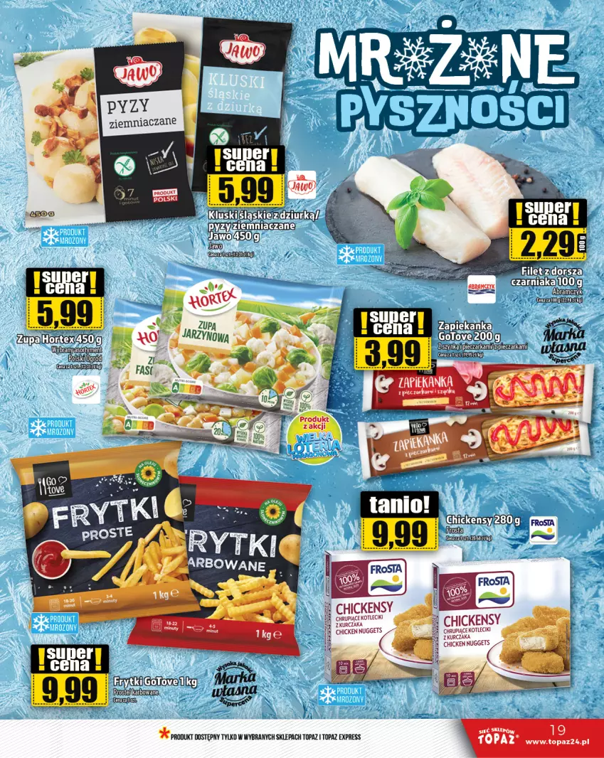 Gazetka promocyjna Topaz - Gazetka - ważna 29.08 do 04.09.2024 - strona 19 - produkty: Kurczak, Ogród, Pax, Piec, Pieczarka, Top