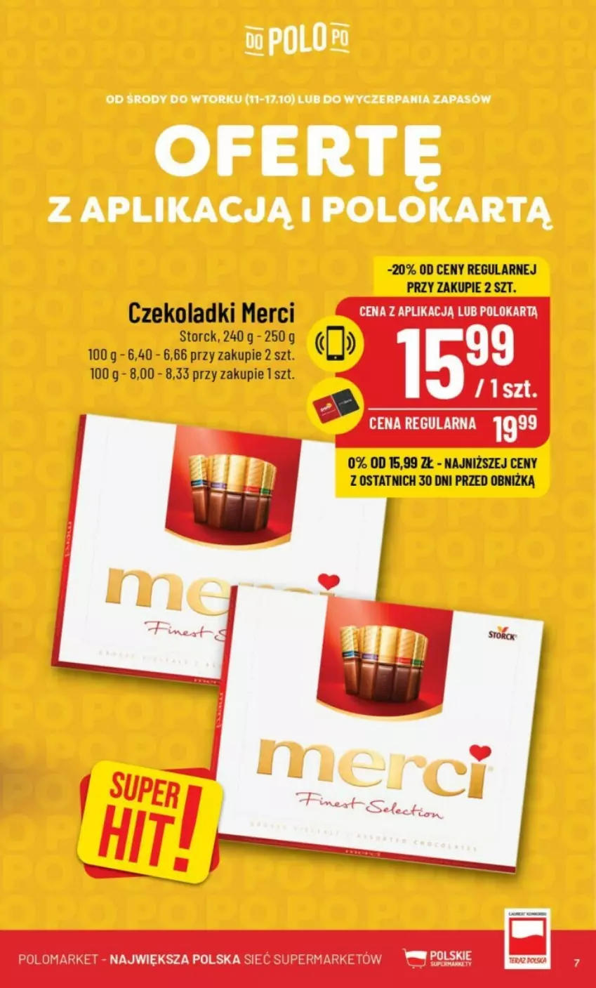 Gazetka promocyjna PoloMarket - ważna 11.10 do 17.11.2023 - strona 58 - produkty: Merci