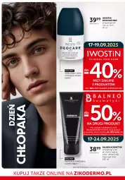 Gazetka promocyjna Ziko - Gazetka Ziko Dermo - Gazetka - ważna od 01.10 do 01.10.2025 - strona 18 - produkty: Ser, Iwostin, Antyperspirant