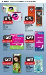 Gazetka promocyjna Netto - Gazetka - ważna od 13.01 do 13.01.2024 - strona 10 - produkty: Palette, Bell, Schwarzkopf, Tampony, Venus, Mars, Carefree, Gillette, Bella, Wkładki