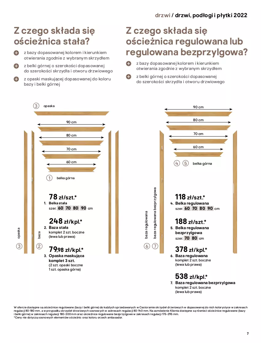 Gazetka promocyjna Castorama - ważna 02.05 do 31.12.2022 - strona 7 - produkty: Astor, Drzwi, Kosz, LG, Mięta, Opaska, Pasek, Płaszcz, Sos