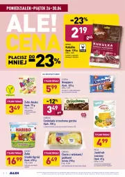 Gazetka promocyjna Aldi - Gazetka - ważna od 30.04 do 30.04.2021 - strona 8 - produkty: Czekolada orzechowa, Sok, Ser, Tera, Wawel, Czekolada, Alkohole, Knoppers, Kakao, Haribo, Ogród, Helio, Kokos, Jabłka