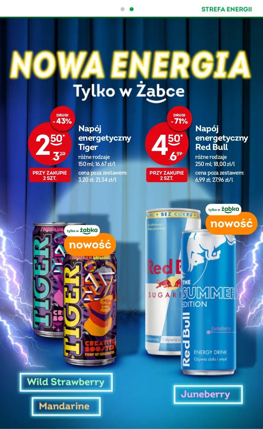 Gazetka promocyjna Żabka - ważna 15.03 do 21.03.2023 - strona 11 - produkty: Fa, Napój, Napój energetyczny, Red Bull, Tiger