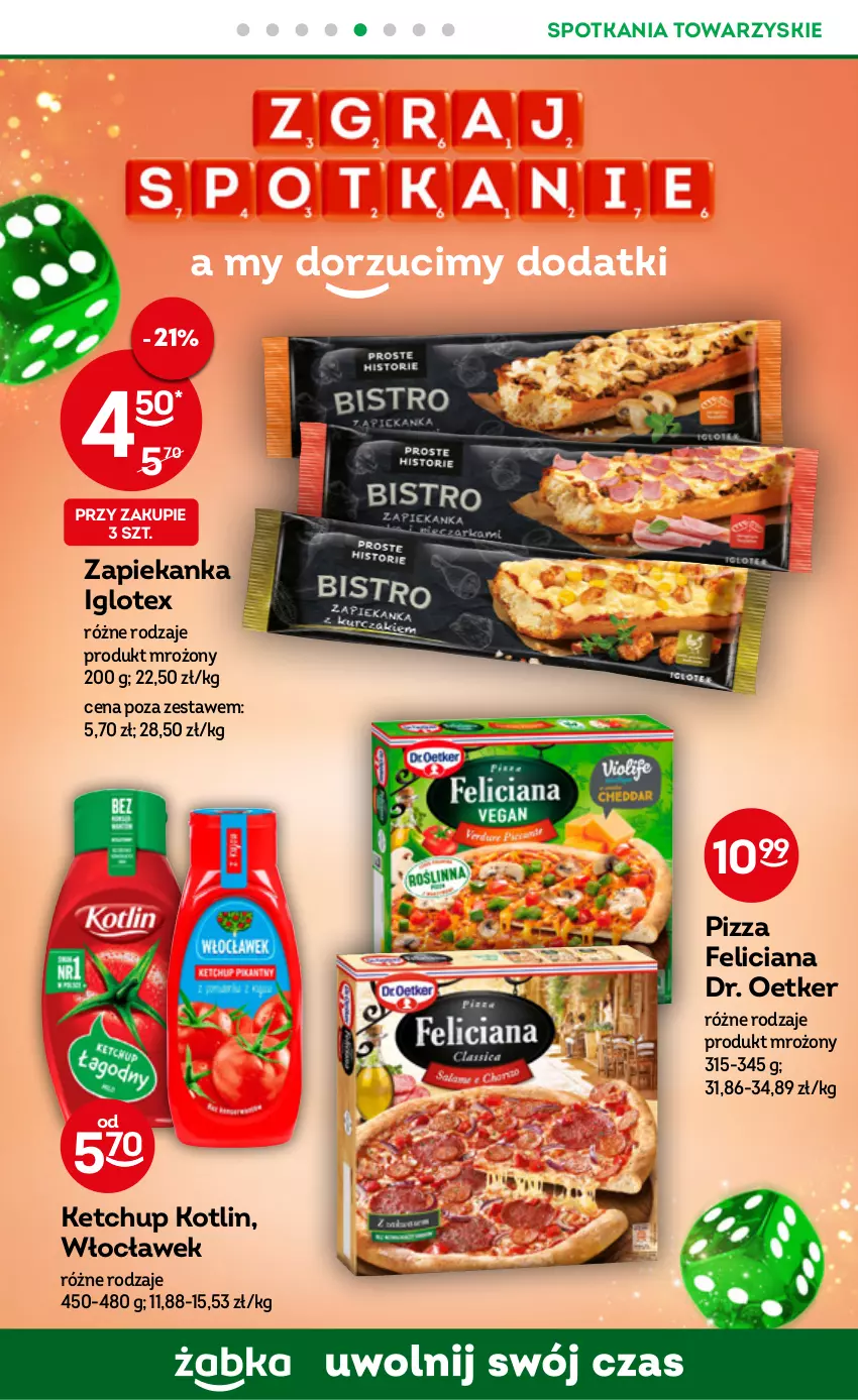 Gazetka promocyjna Żabka - ważna 15.03 do 21.03.2023 - strona 26 - produkty: Dr. Oetker, Feliciana, Ketchup, Kotlin, Pizza, Zapiekanka