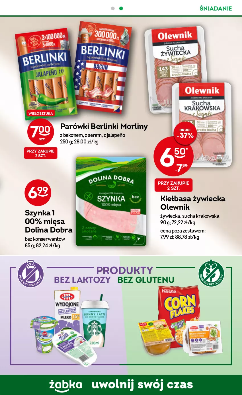 Gazetka promocyjna Żabka - ważna 15.03 do 21.03.2023 - strona 37 - produkty: Beko, Berlinki, Kiełbasa, Morliny, Olewnik, Parówki, Ser, Szynka