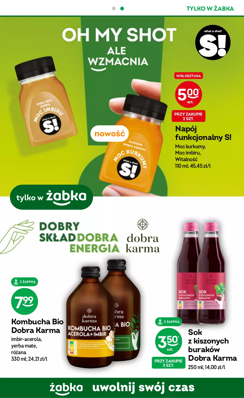 Gazetka promocyjna Żabka - ważna 15.03 do 21.03.2023 - strona 45 - produkty: Acer, Imbir, Napój, Róża, Sok