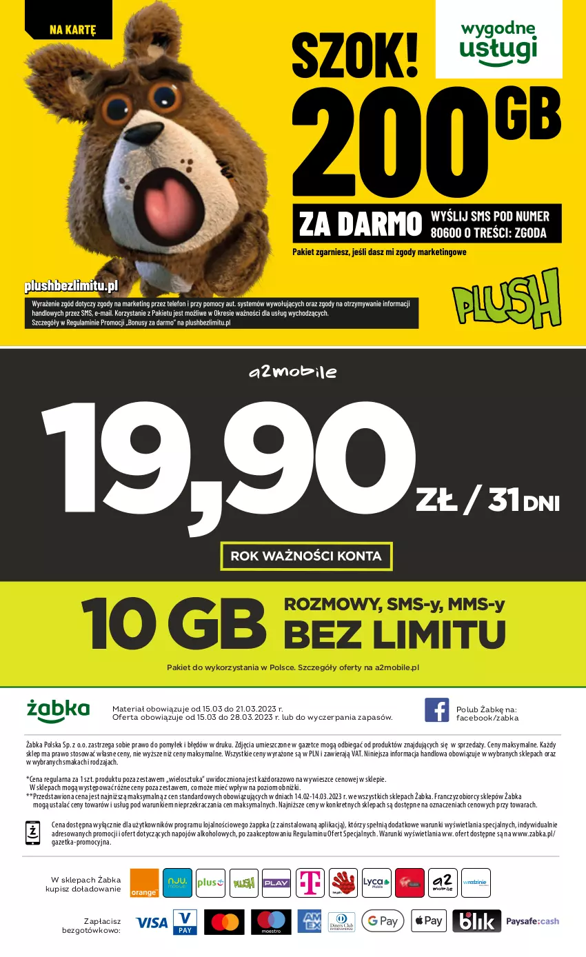 Gazetka promocyjna Żabka - ważna 15.03 do 21.03.2023 - strona 58 - produkty: Dres, Fa, Gra, Kret, Mobil