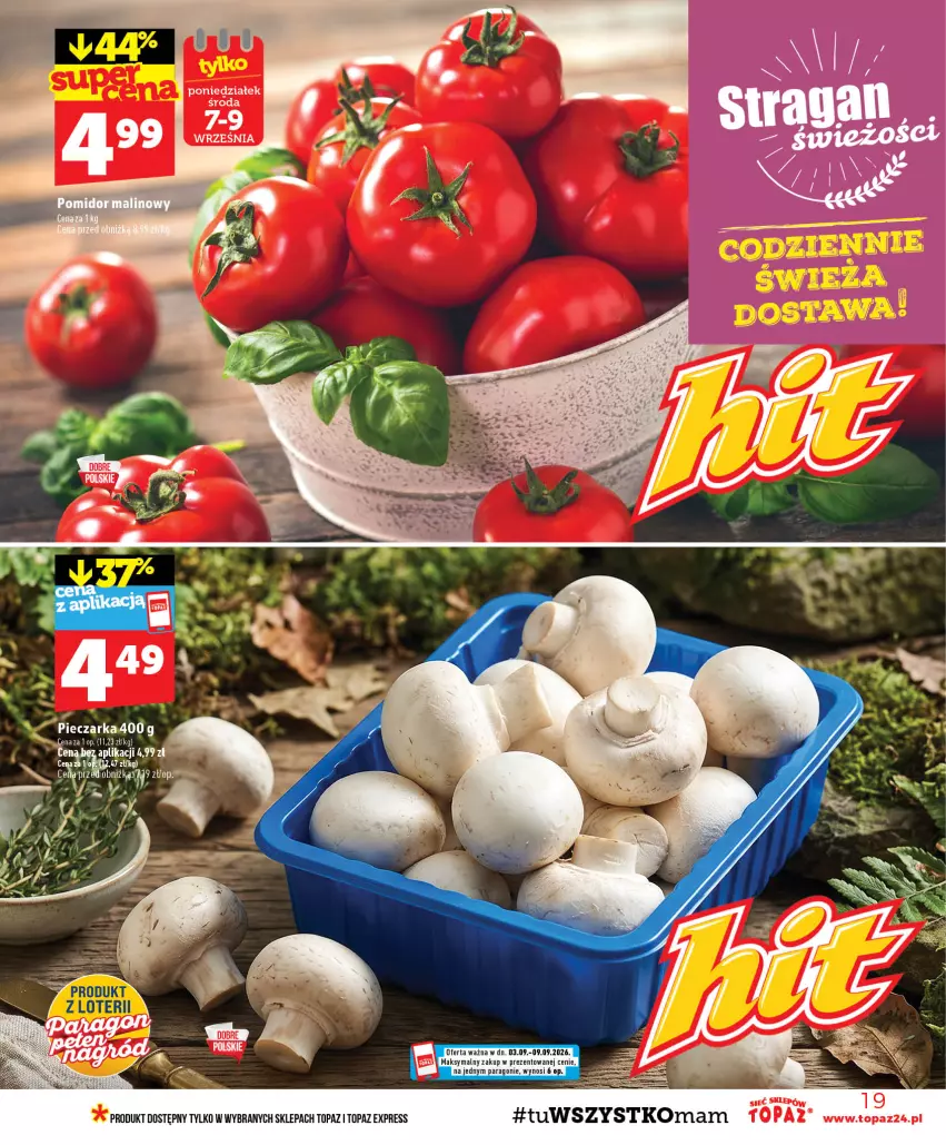 Gazetka promocyjna Topaz - Gazetka - ważna 03.09 do 09.09.2026 - strona 19 - produkty: Top