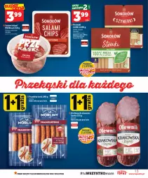 Gazetka promocyjna Topaz - Gazetka - Gazetka - ważna od 09.09 do 09.09.2026 - strona 13 - produkty: Top, Sok, Sokołów, Parówki, Morliny, Frankfurterki