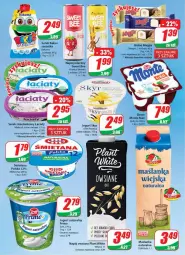 Gazetka promocyjna Dino - Gazetka - Gazetka - ważna od 14.02 do 14.02.2023 - strona 17 - produkty: Jogurt naturalny, Ser, Maślanka, Piątnica, Zott, Jogurt, Acatar, Serek, Bakoma, Napój mleczny, Baton, Deser, Napój, Magija, Monte