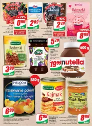 Gazetka promocyjna Dino - Gazetka - Gazetka - ważna od 14.02 do 14.02.2023 - strona 9 - produkty: Nutella, Ser, Kisiel, Krem do tortów, Miód, Syrop, Rodzynki, Brzoskwinie, Ferrero, Babeczki, Bakalland, LG