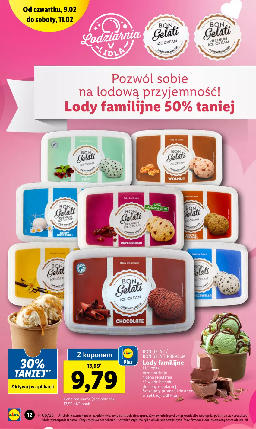 Gazetka promocyjna Lidl - GAZETKA - ważna 09.02 do 11.02.2023 - strona 14 - produkty: Fa, Lody