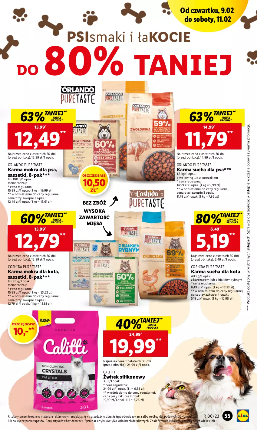 Gazetka promocyjna Lidl - GAZETKA - ważna 09.02 do 11.02.2023 - strona 59 - produkty: Koc, Kurczak, Pur, Sok