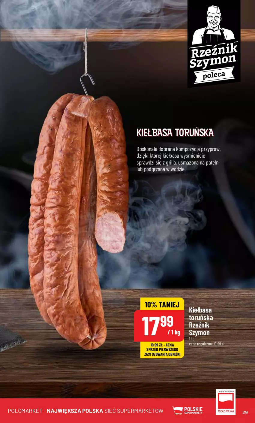 Gazetka promocyjna PoloMarket - Gazetka pomocyjna - ważna 02.05 do 07.05.2024 - strona 29 - produkty: Grill, Kiełbasa