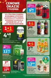 Gazetka promocyjna Auchan - Gazetka Święta jak babcię kocham Hipermarket Auchan - Gazetka - ważna od 03.12 do 03.12.2025 - strona 40 - produkty: Piwo, Sok, Namysłów, Mirinda, Coca-Cola, Pepsi, Napój gazowany, Kubuś, Gala, Karmi, Napój