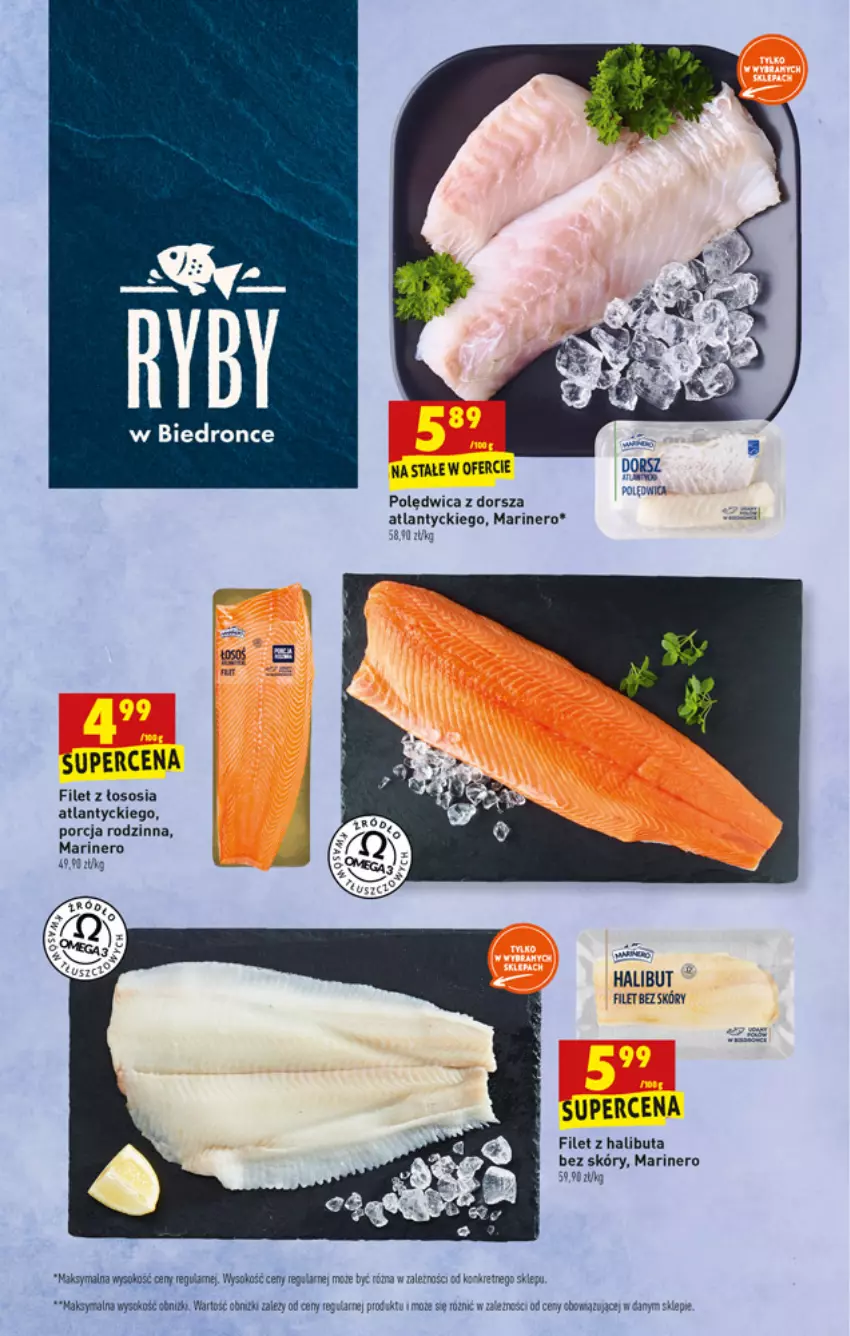 Gazetka promocyjna Biedronka - W tym tygodniu - ważna 10.01 do 15.01.2022 - strona 21 - produkty: Dorsz, Dron, Halibut, Kret, Polędwica, Por, Sok, Sos