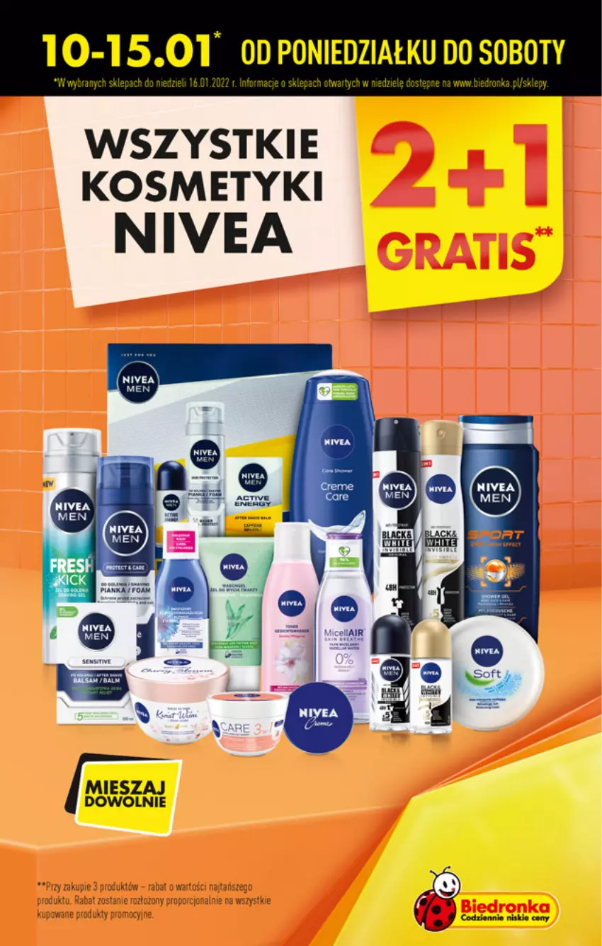 Gazetka promocyjna Biedronka - W tym tygodniu - ważna 10.01 do 15.01.2022 - strona 9 - produkty: Bianka, Dron, Nivea