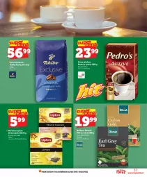 Gazetka promocyjna Topaz - Gazetka - Gazetka - ważna od 24.06 do 24.06.2026 - strona 37 - produkty: Tchibo, Earl Grey, Top, BIC, Kawa ziarnista, Kawa mielona, Kawa, Dilmah, Herbata, Mango