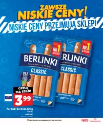 Gazetka promocyjna Topaz - Gazetka - Gazetka - ważna od 24.06 do 24.06.2026 - strona 45 - produkty: Top, Parówki, Morliny, Berlinki