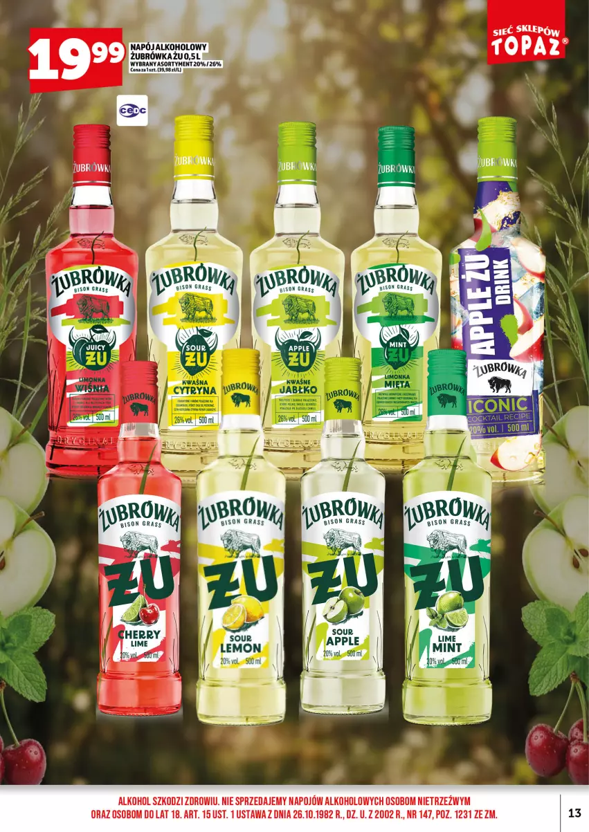Gazetka promocyjna Topaz - Gazetka - ważna 01.09 do 15.09.2026 - strona 15 - produkty: Gra, Napój