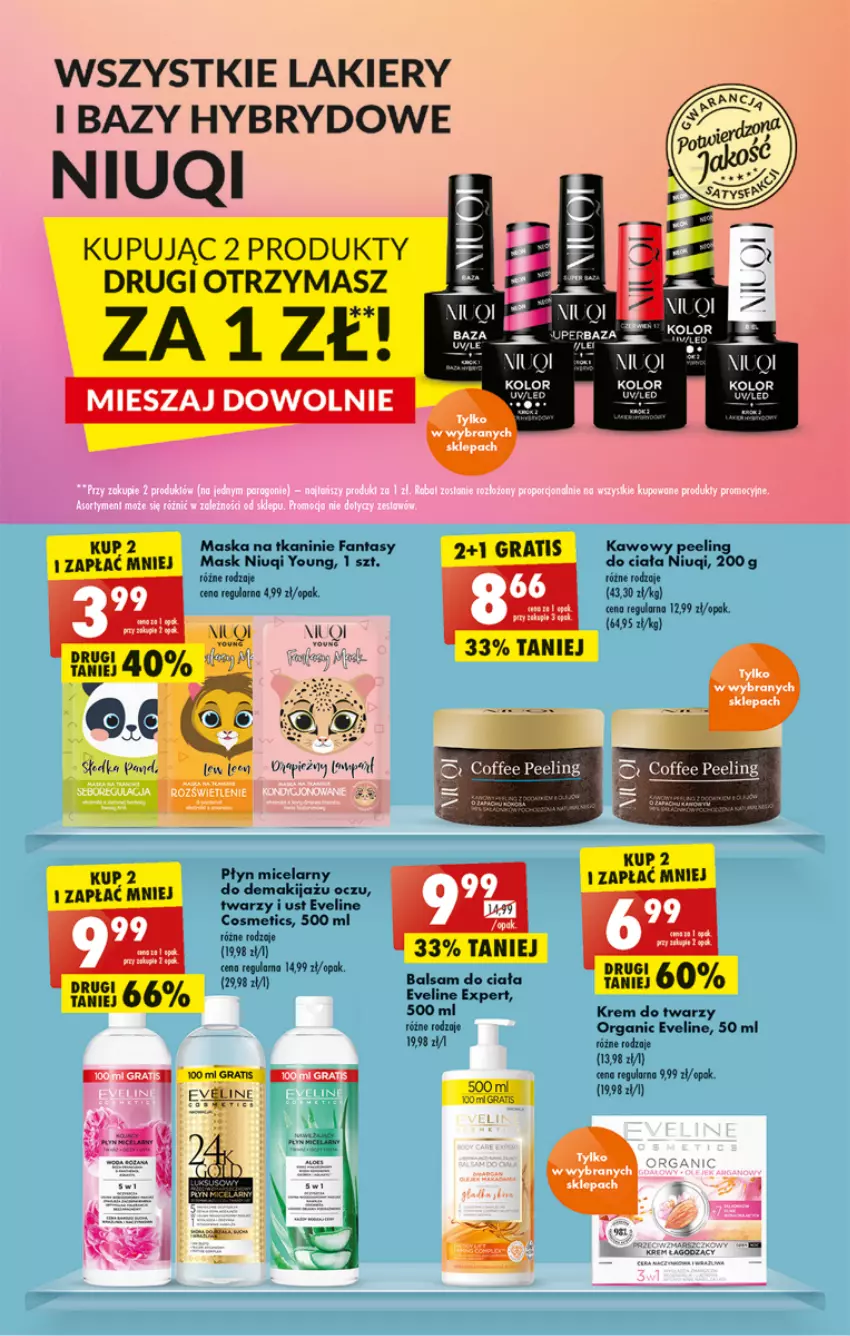 Gazetka promocyjna Biedronka - W tym tygodniu - ważna 16.08 do 20.08.2022 - strona 41 - produkty: Balsam do ciała, Eveline, Fa, Fanta, Gra, Lakier, Makijaż, Maska, Niuqi, Peeling, Płyn micelarny, Puma